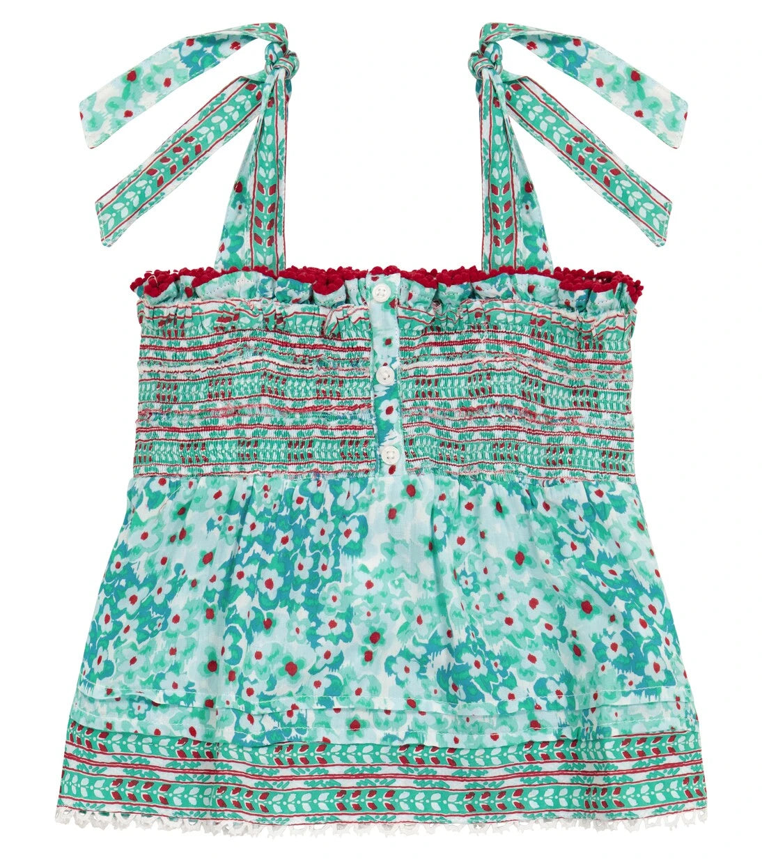 Poupette St Barth Kids - Cindy floral top