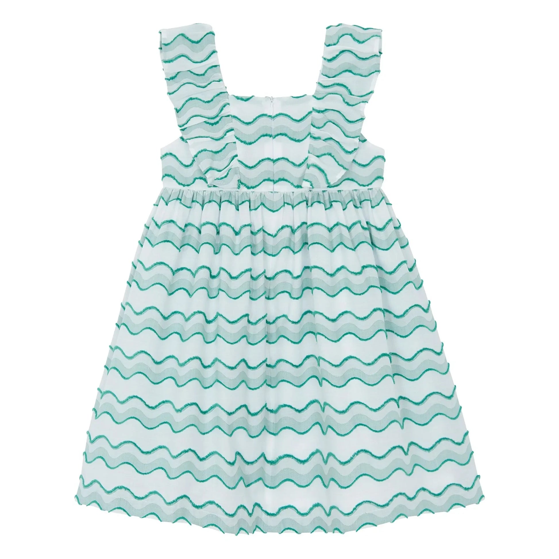 Tartine et Chocolat - Wave Dress | Green