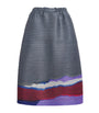 Grainy Colors Midi Skirt
