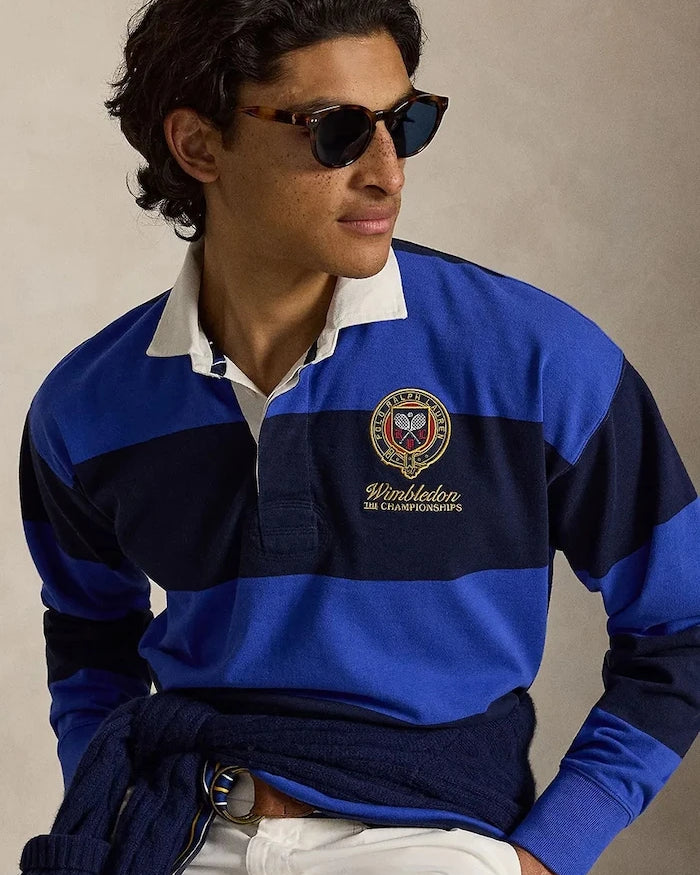 Polo Ralph Lauren erkek pamuklu Wimbledon kazak