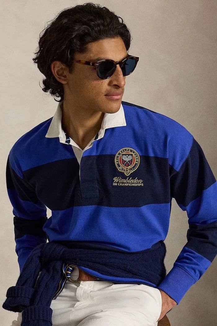 Polo Ralph Lauren пуловер мъжки от памук Wimbledon