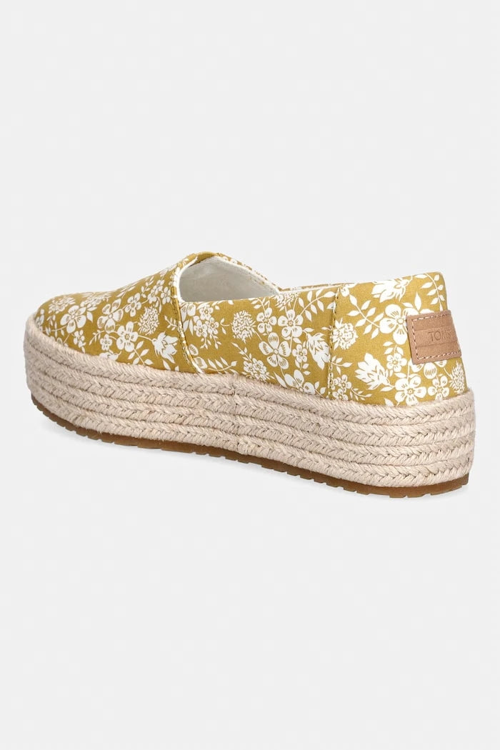 Toms platform espadril kadın ayakkabı VALENCIA
