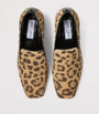 Eliot 45 Leopard Print Leather Heeled Loafers