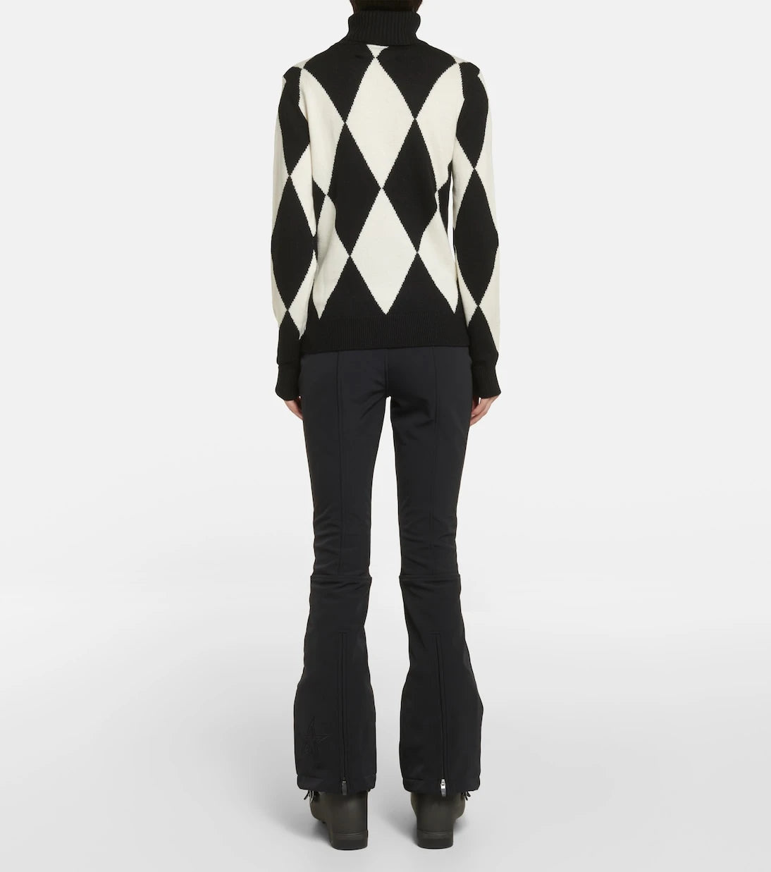 Perfect Moment - Diamond wool turtleneck sweater