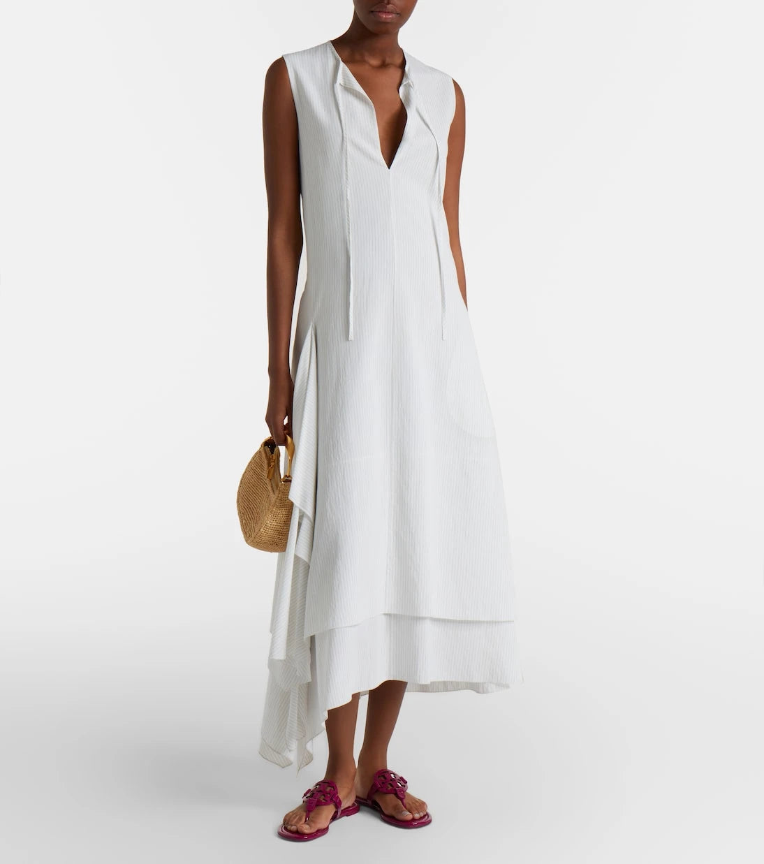 Tory Burch - Miller patent leather thong sandals