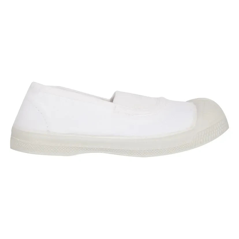 Bensimon - Elastic Vegan Tennis Shoes  | White