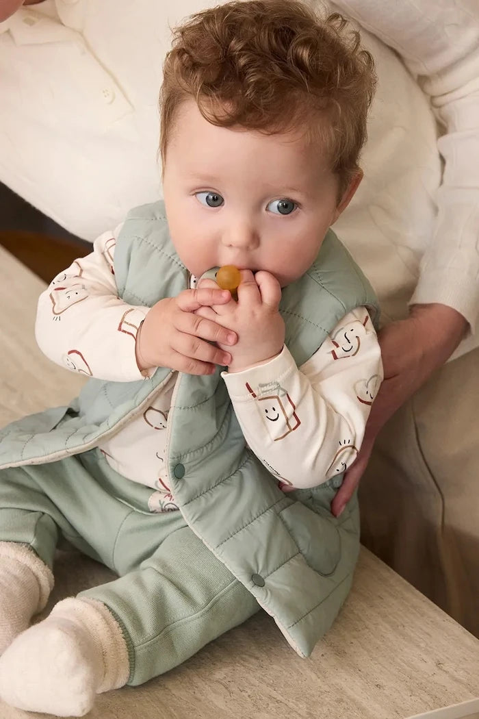 Mayoral Newborn Pamuklu Uzun Kollu Bebek Bluzu