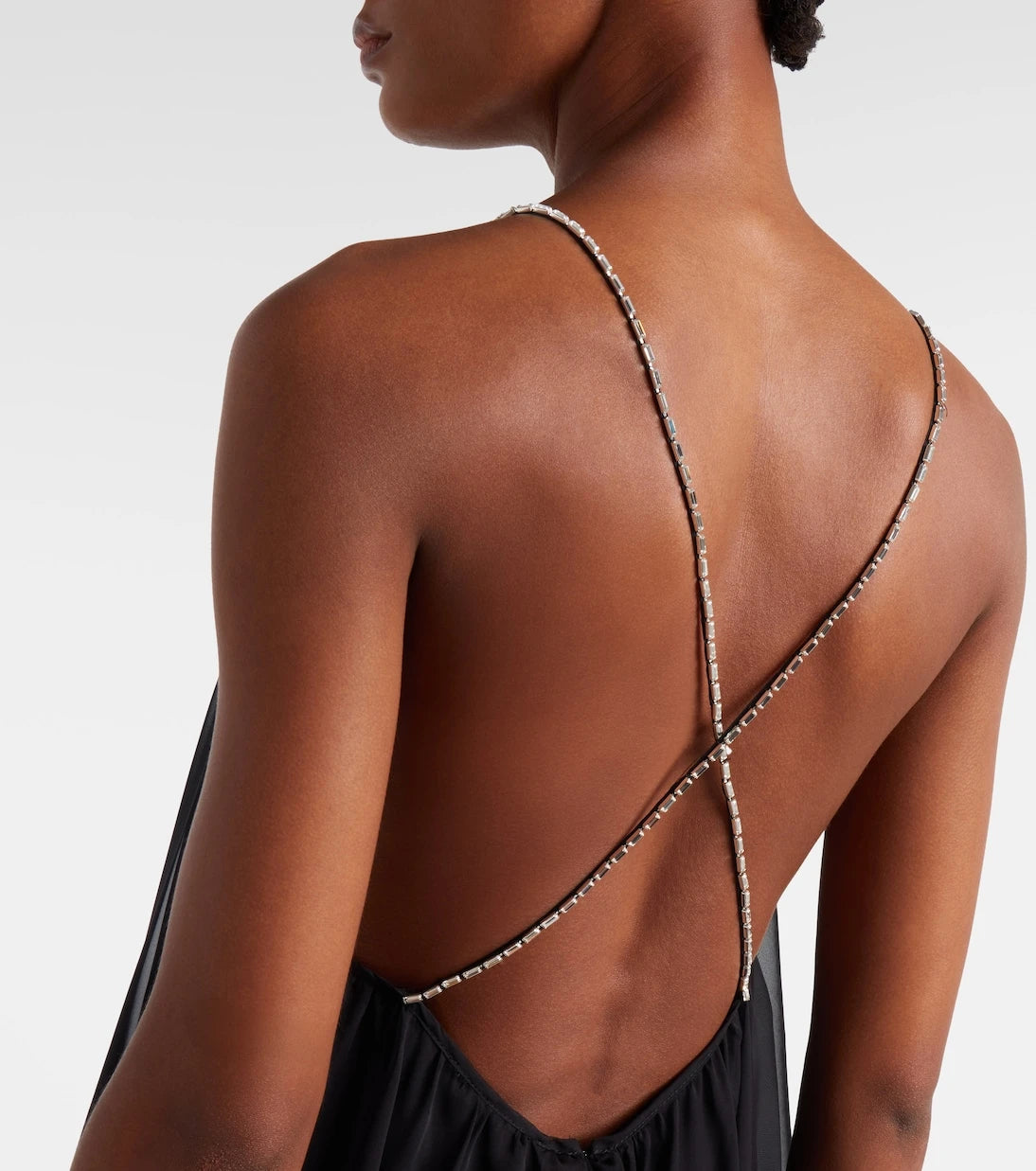 David Koma - Embellished chiffon gown