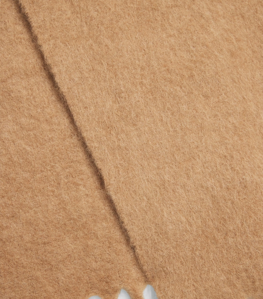 AMI Paris Alpaca-Blend Ami de Coeur Scarf