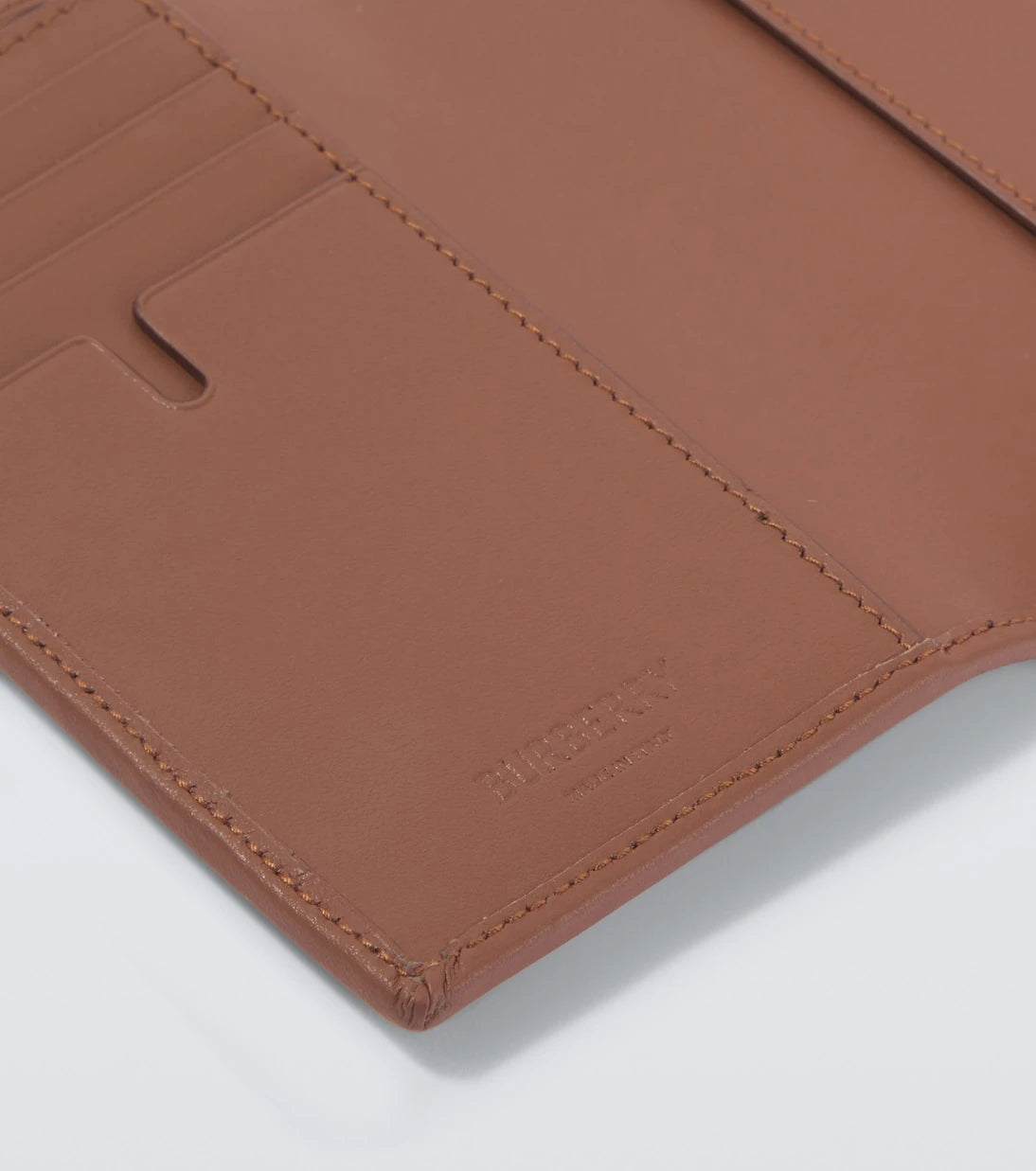 Burberry - Burberry Check canvas passport holder