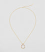 Cartier White, Yellow, Rose Gold and Diamond Trinity Necklace