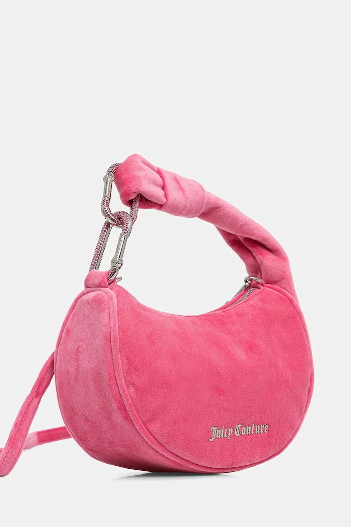Juicy Couture kadife kadın hobo çanta Blossom