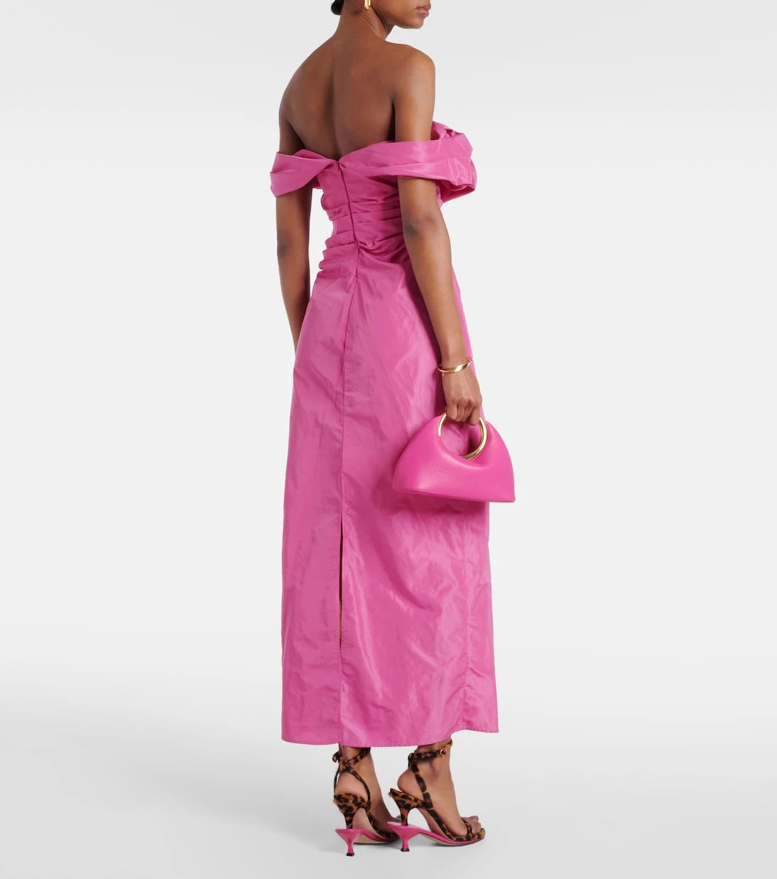 Staud - Andrea off-shoulder maxi dress