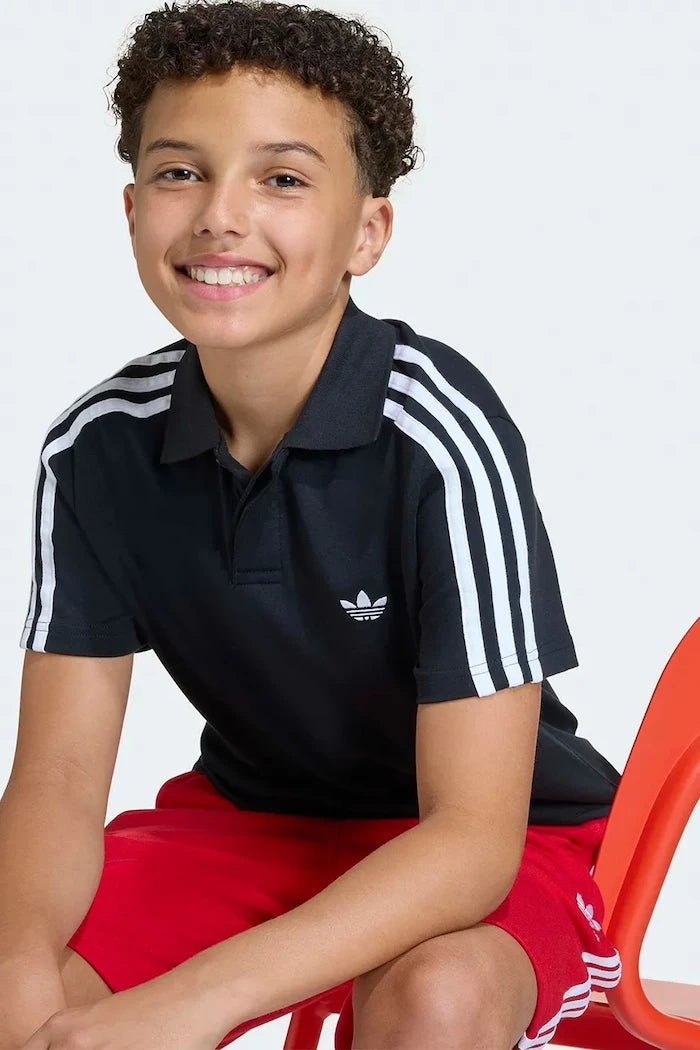 adidas Originals Çocuk Pamuklu Polo Tişört