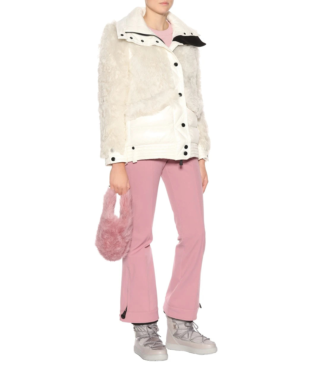 Moncler Grenoble - high-rise flared ski trousers