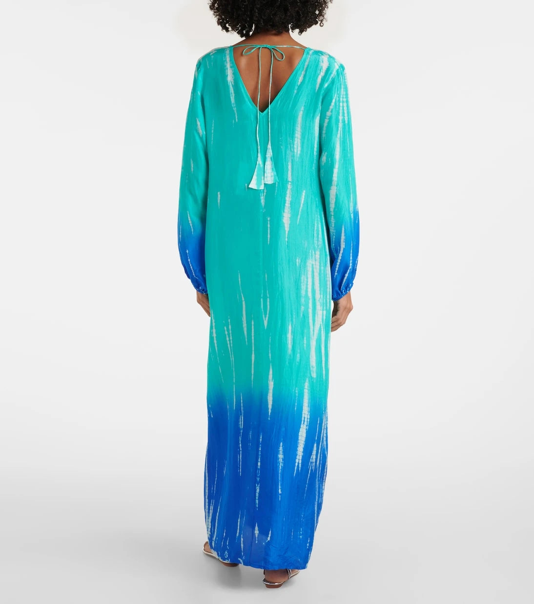 Anna Kosturova - Ombré silk maxi dress