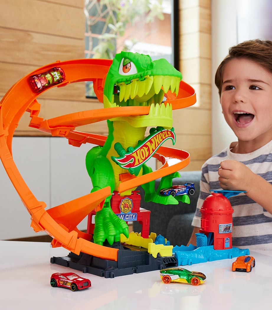 Hot Wheels T-Rex Blaze Battle