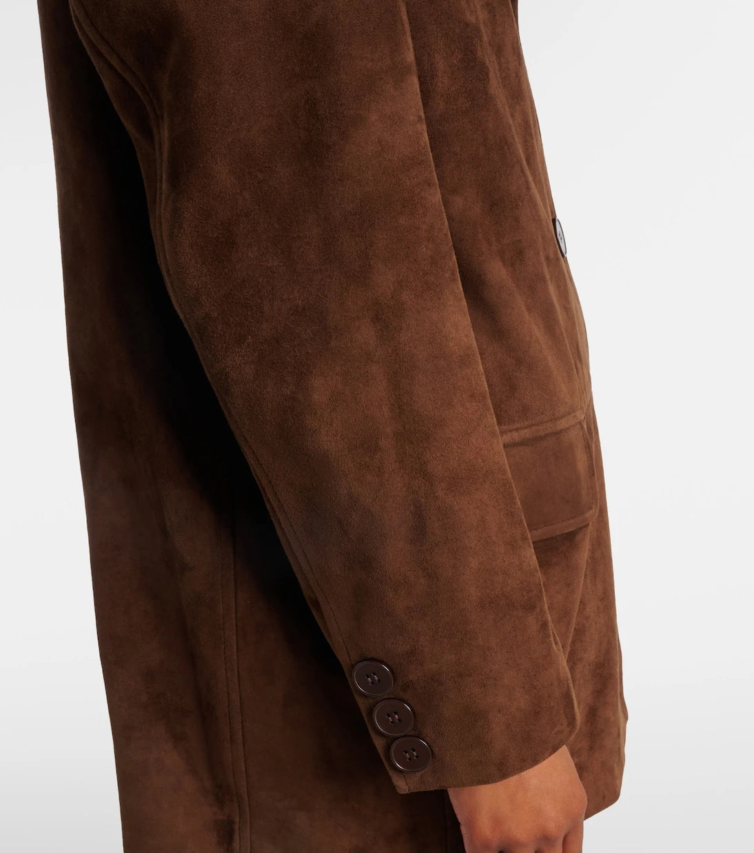 Nour Hammour - Voltia suede jacket