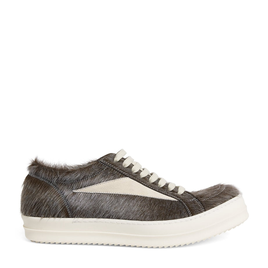 Pony Hair Vintage Low-Top Sneakers