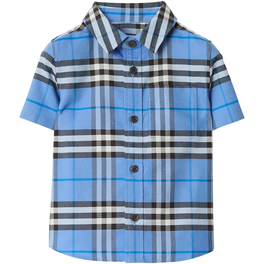 Burberry Kids Cotton Check Oxford Shirt (6-36 Months)
