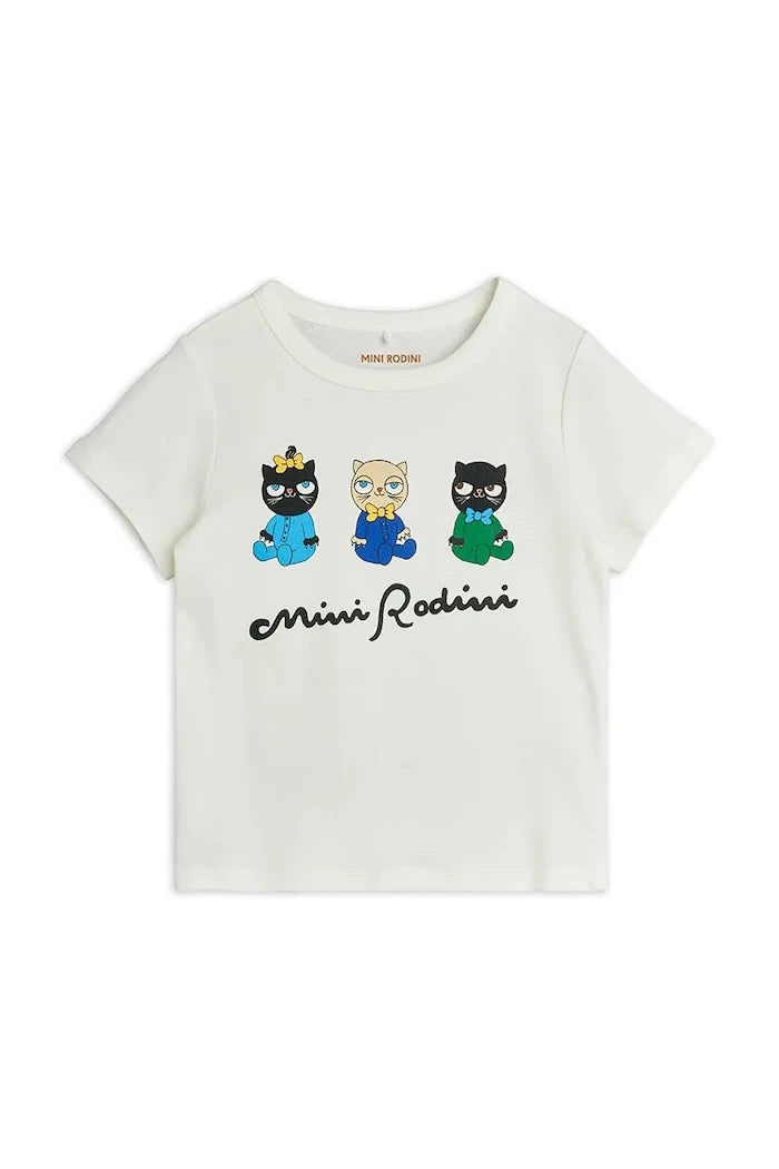 Mini Rodini тениска за деца от памук Minibabies