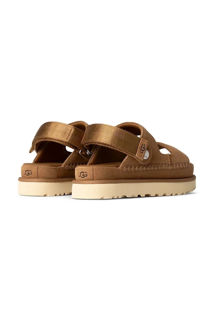 Велурени чехли UGG Goldenstar Glide