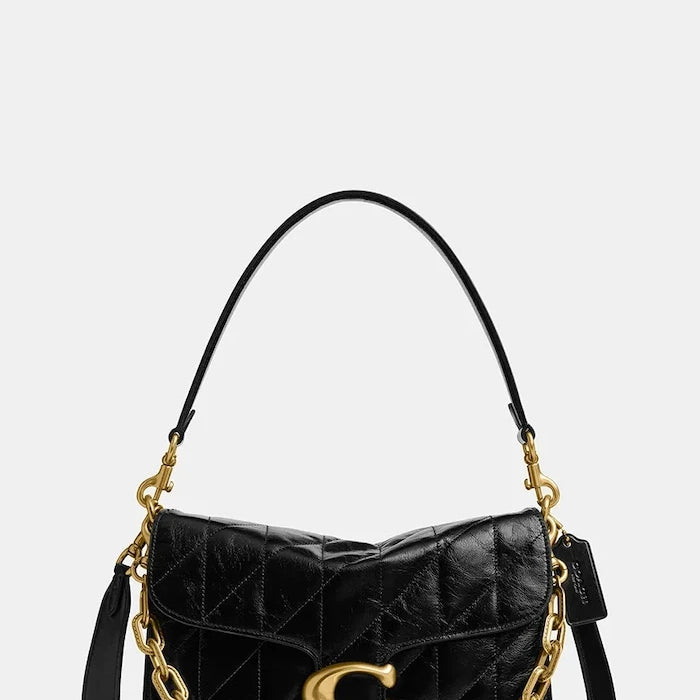 Кожена чанта Coach Tabby Chain Shoulder Bag With Quilting