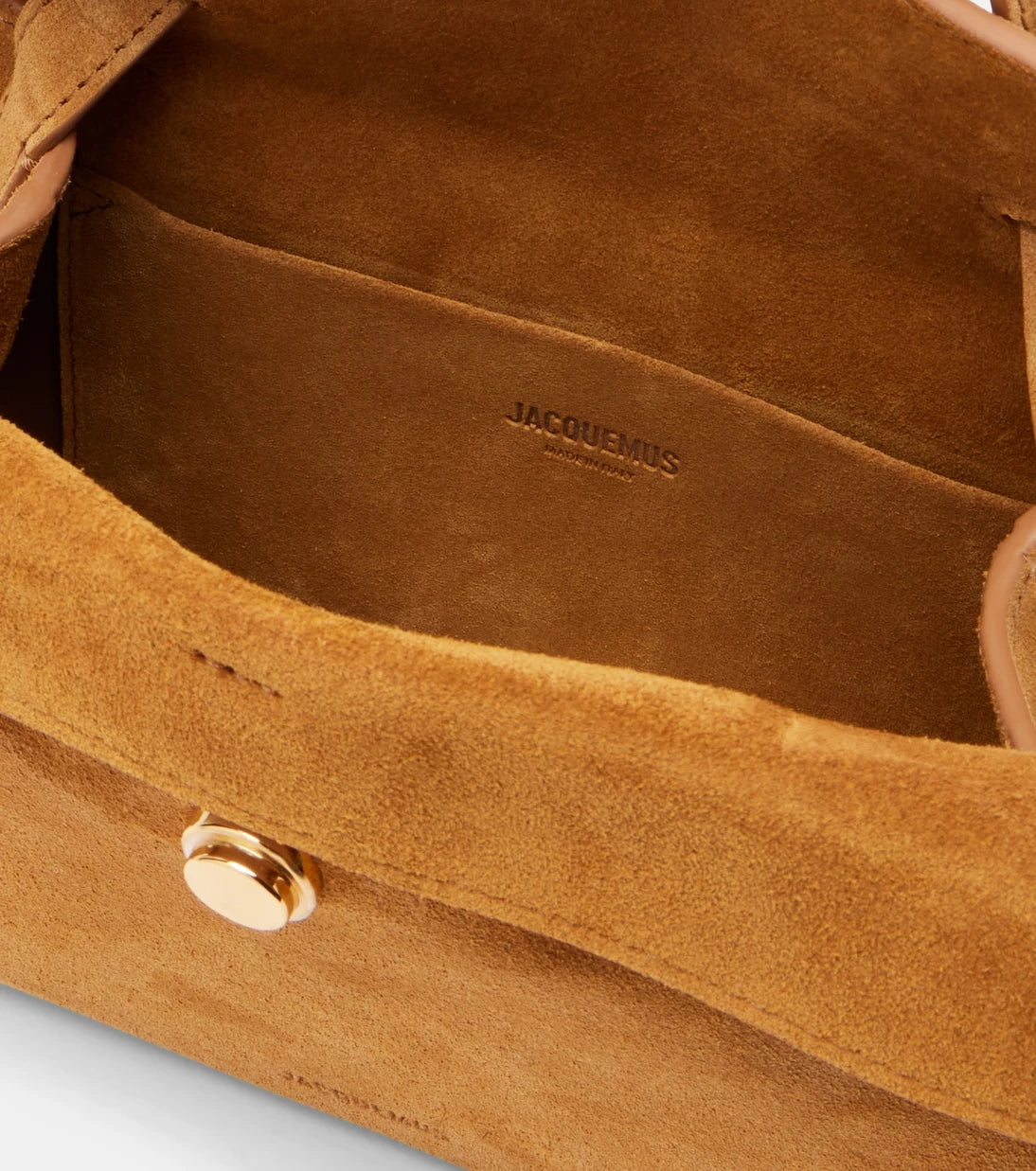 Jacquemus - Valerie Small suede top-handle bag
