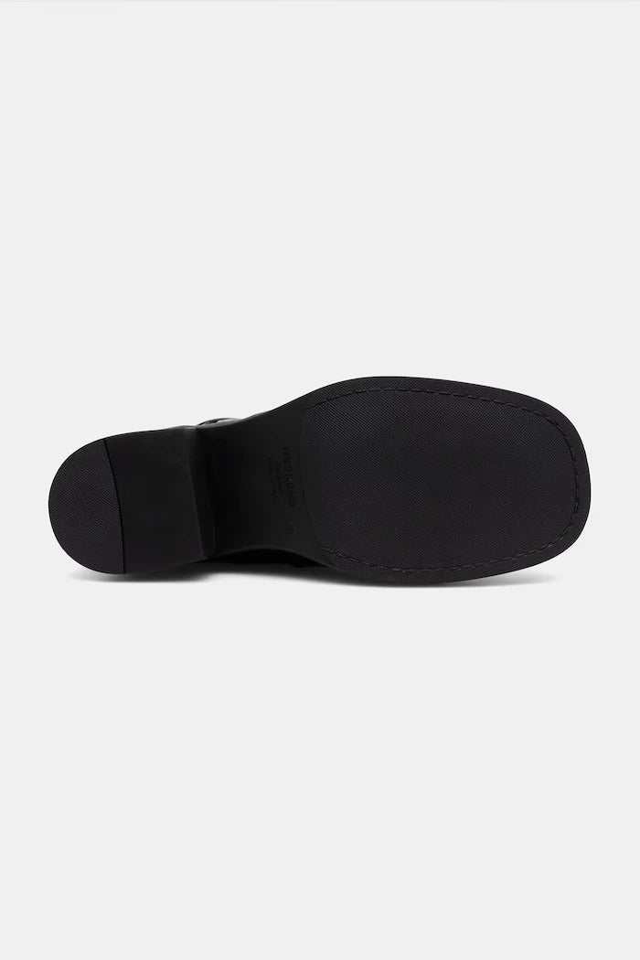 Weekend Max Mara ботуши под коляното дамски от кожа