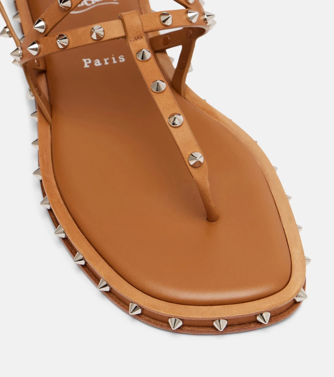Christian Louboutin - Bombina spiked leather sandals