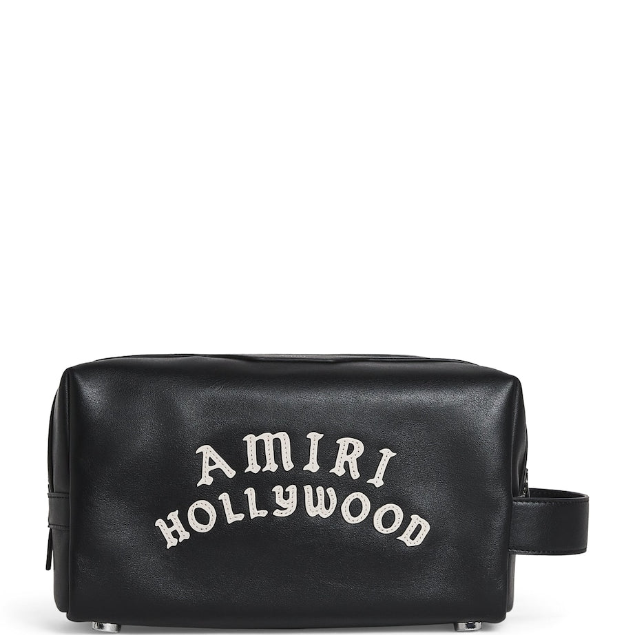 Leather Hollywood Make-Up Bag