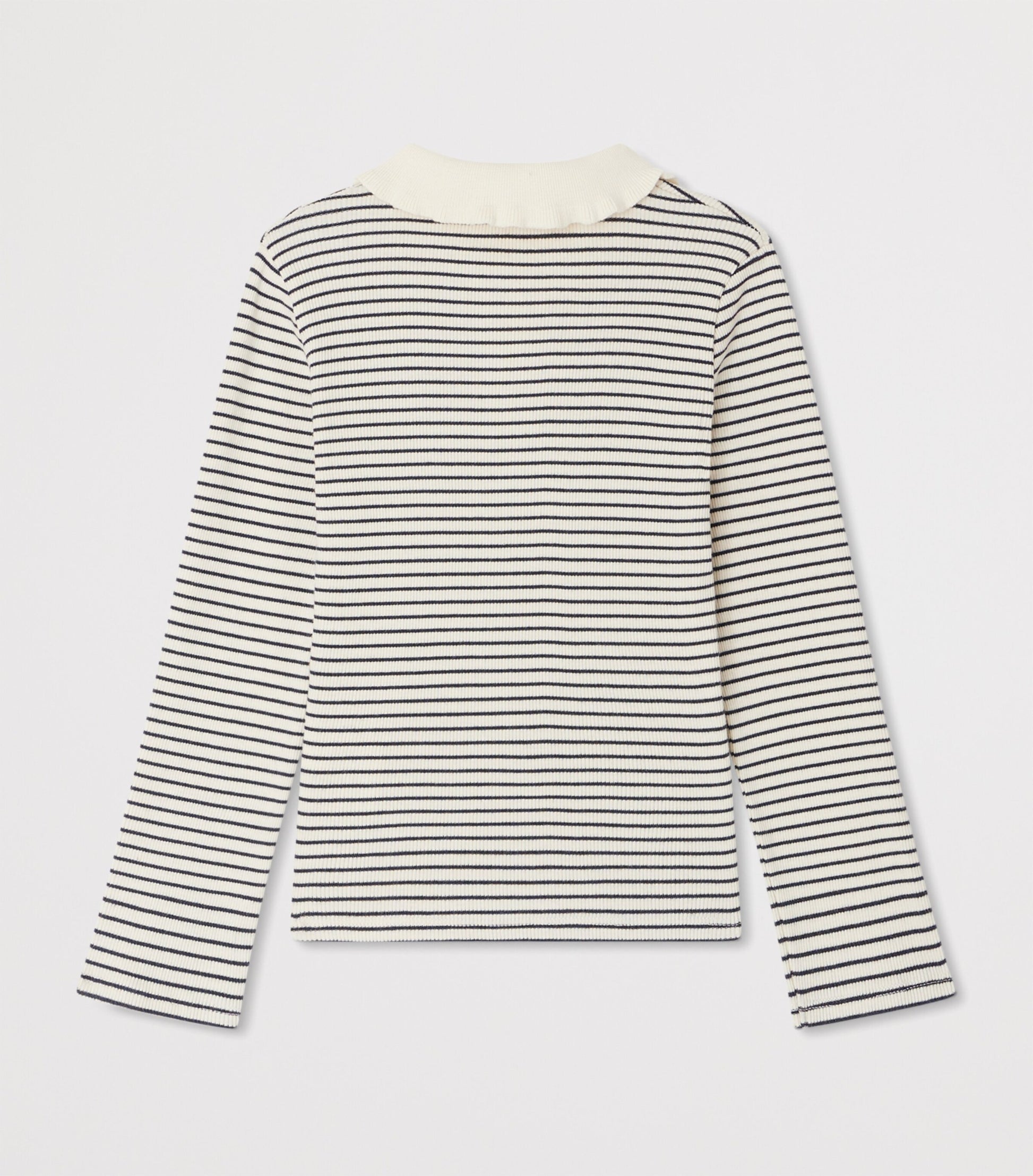 Cotton Stripe Polo Shirt (10-14 Years)