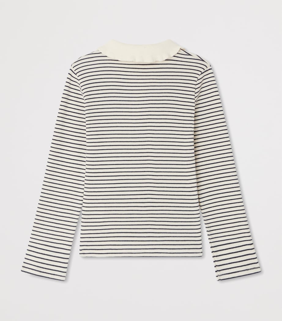 Cotton Stripe Polo Shirt (4-8 Years)