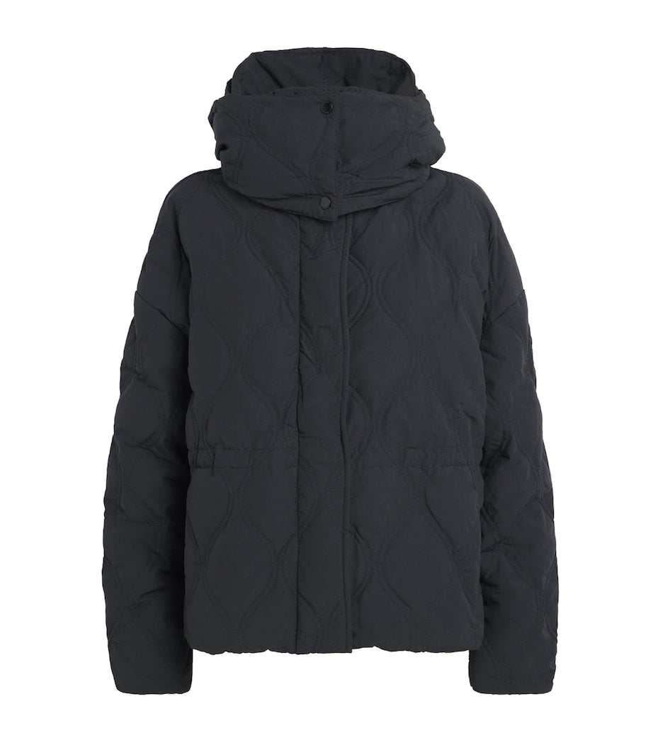 Canada Goose Black Quilted Alessia Down Jacket