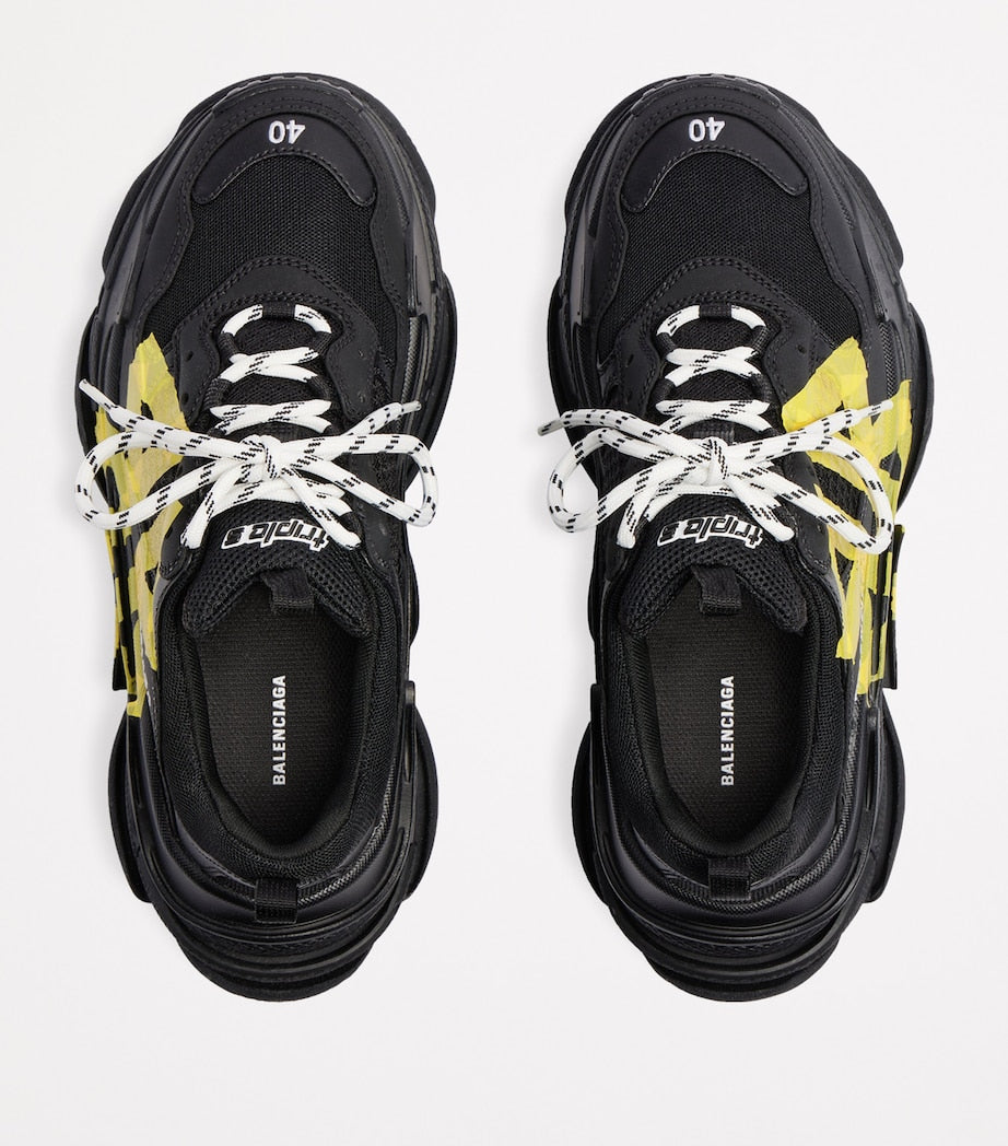 Triple S Tape Logo Sneakers