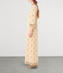 Valentino Nude Embellished Maxi Dress