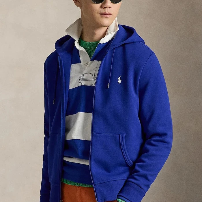 Polo Ralph Lauren суичър с цип и качулка