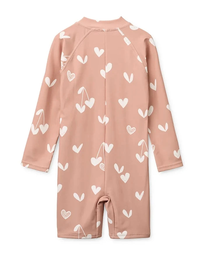 Liewood Çocuklar İçin Max Printed LS Swim Jumpsuit