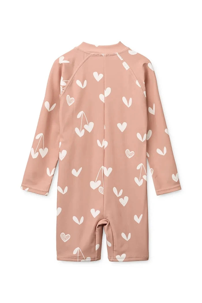 Liewood Çocuklar İçin Max Printed LS Swim Jumpsuit