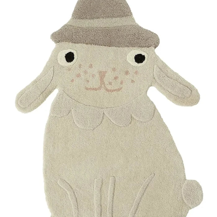 Yün halı OYOY Hapsi Rabbit 76 x 100 cm