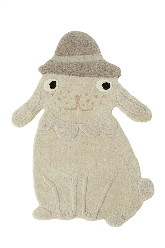 Yün halı OYOY Hapsi Rabbit 76 x 100 cm