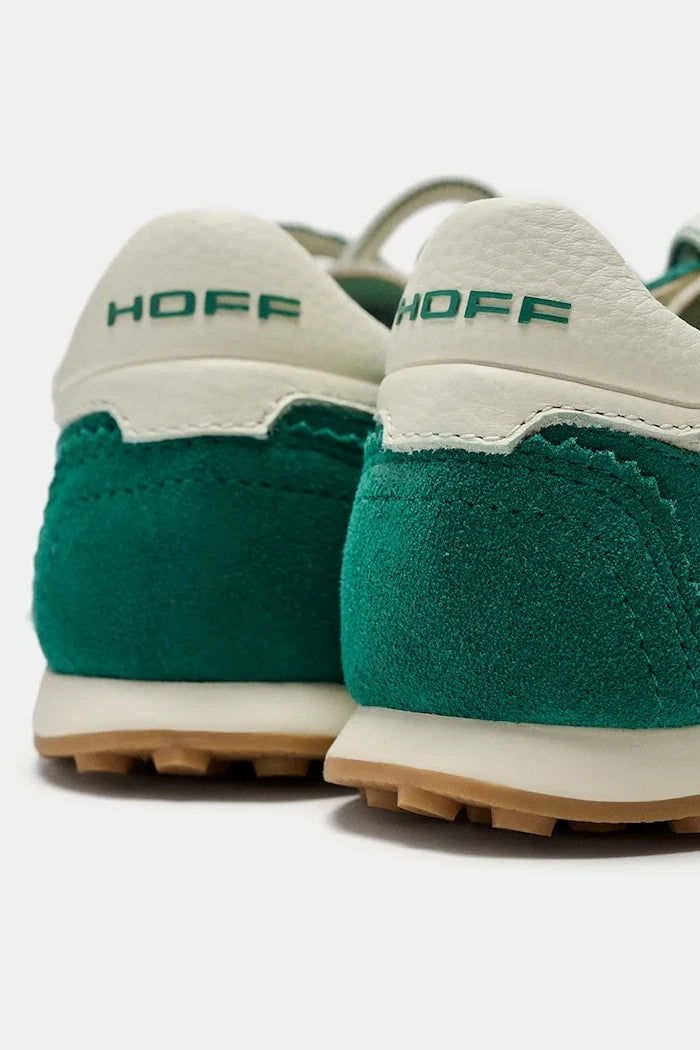 Hoff BRIDGE FL GREEN маратонки дамски от велур