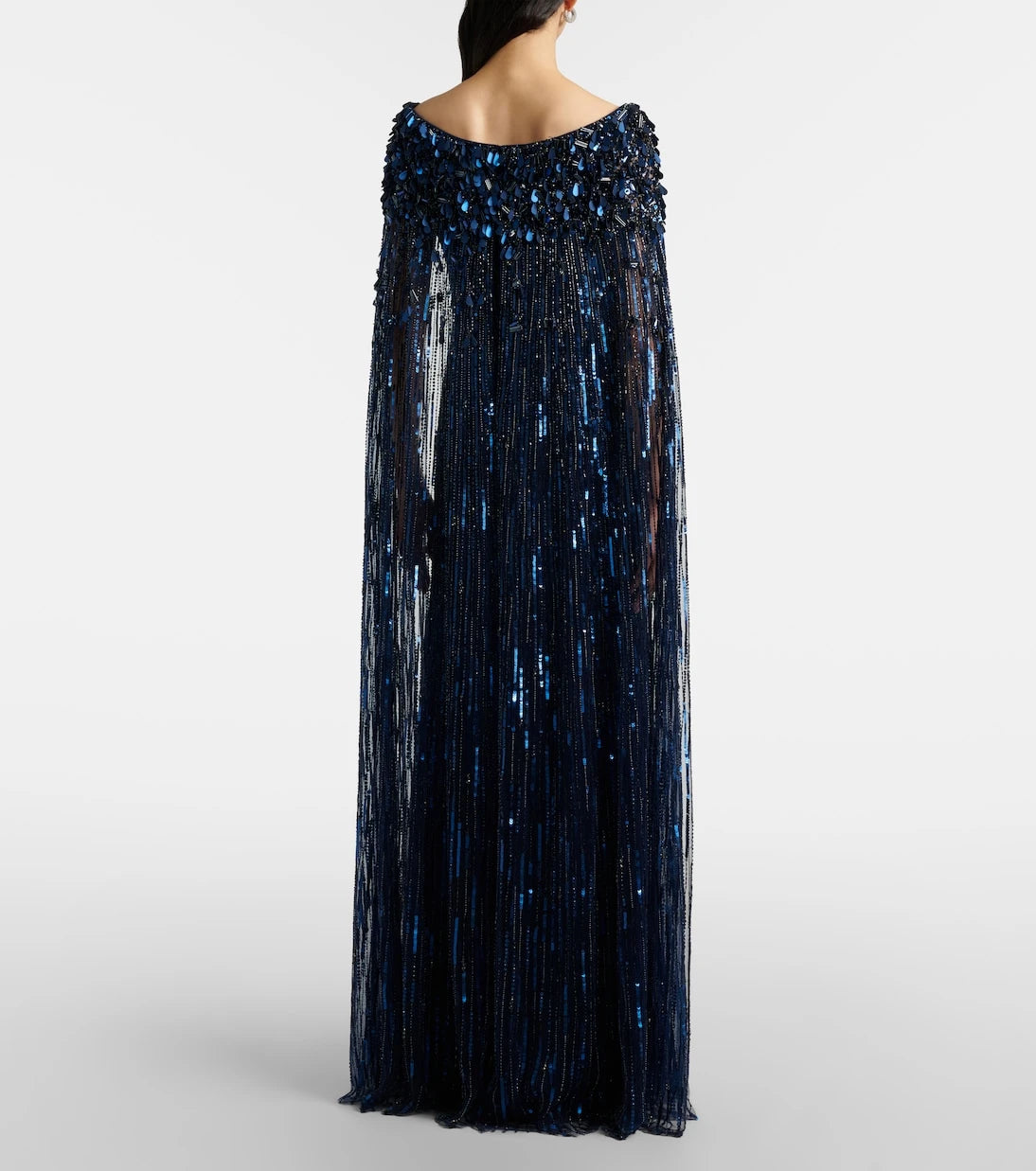 Jenny Packham - Luella fringed sequined gown