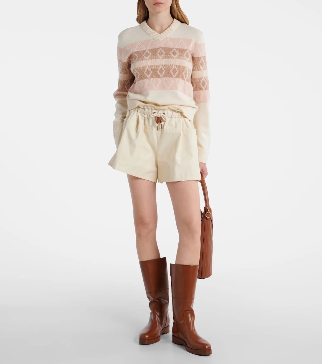 Moncler - Jacquard virgin wool sweater
