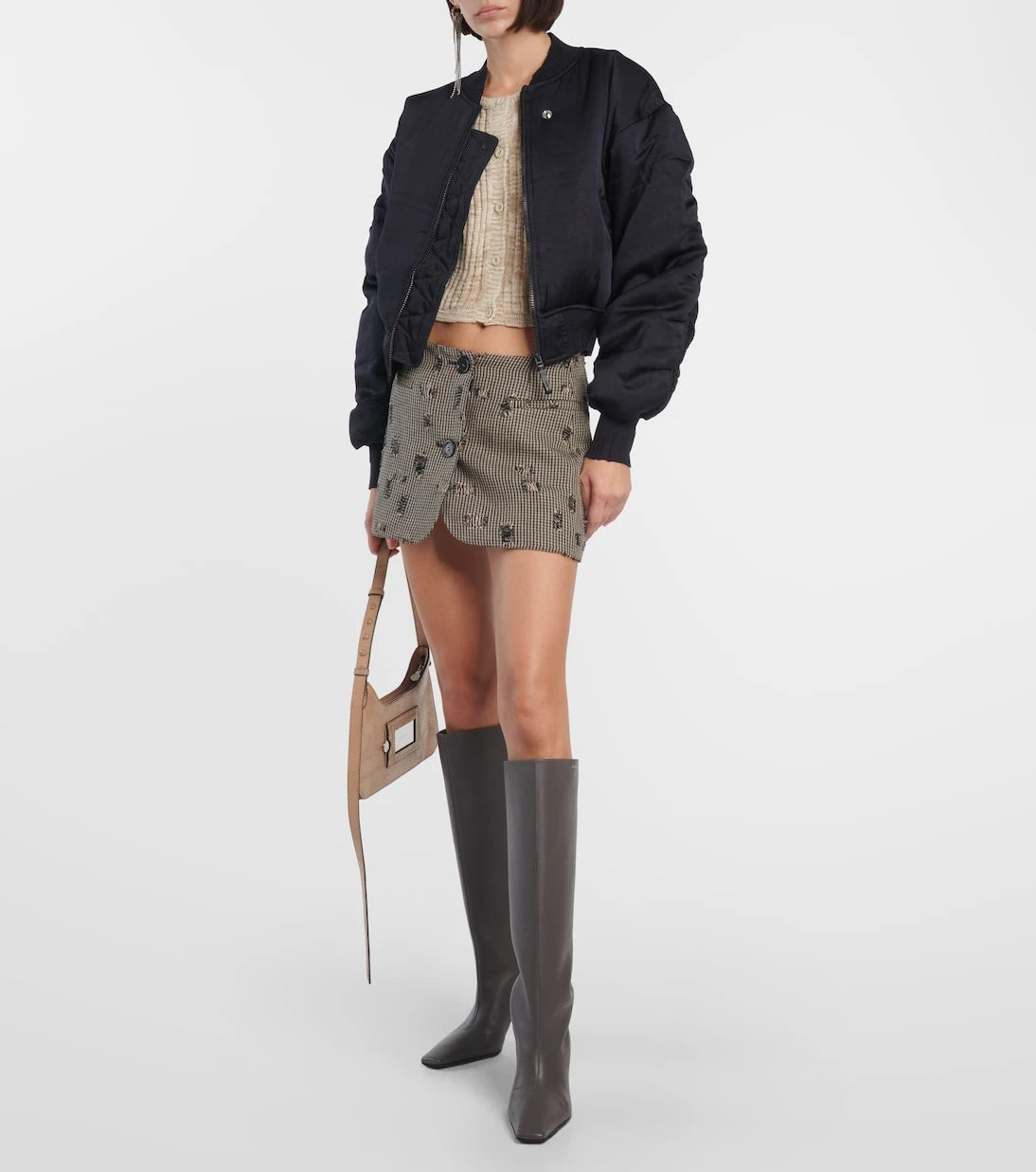 Acne Studios - Leather knee-high boots