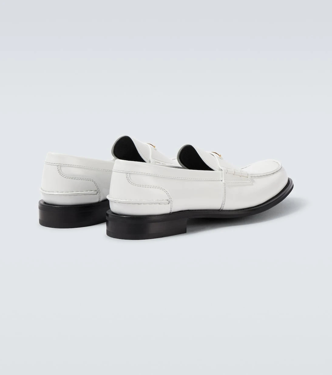 Prada - Leather loafers
