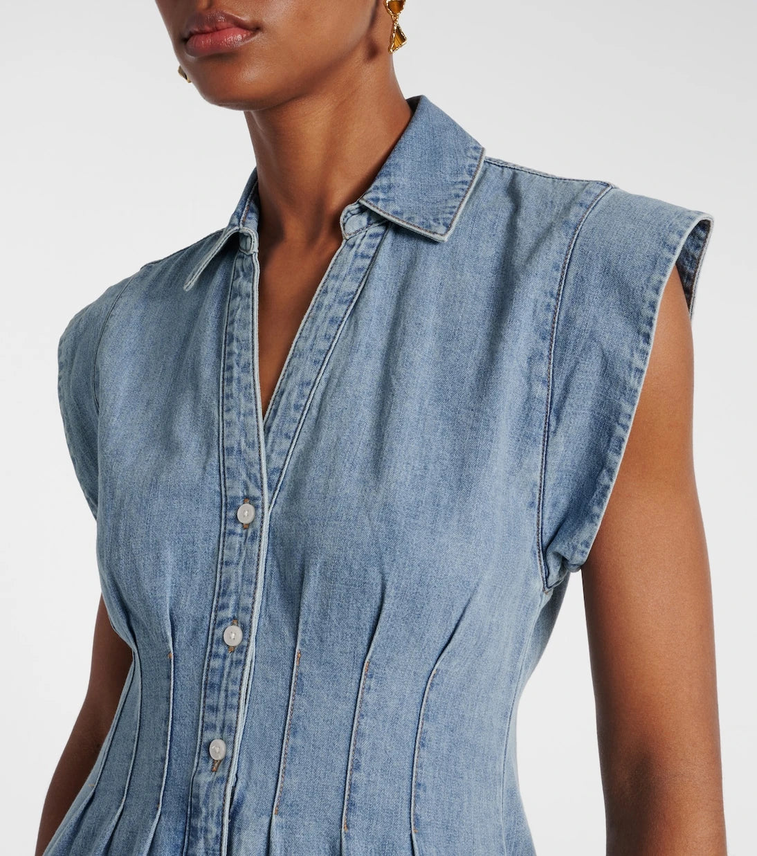 Veronica Beard - Ruben denim midi dress