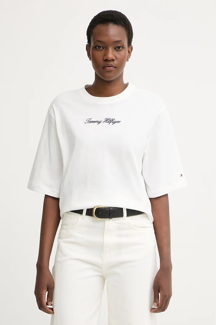 Tommy Hilfiger тениска дамска от памук