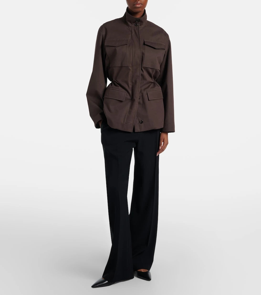 The Row - Floriane cotton and cashmere field jacket
