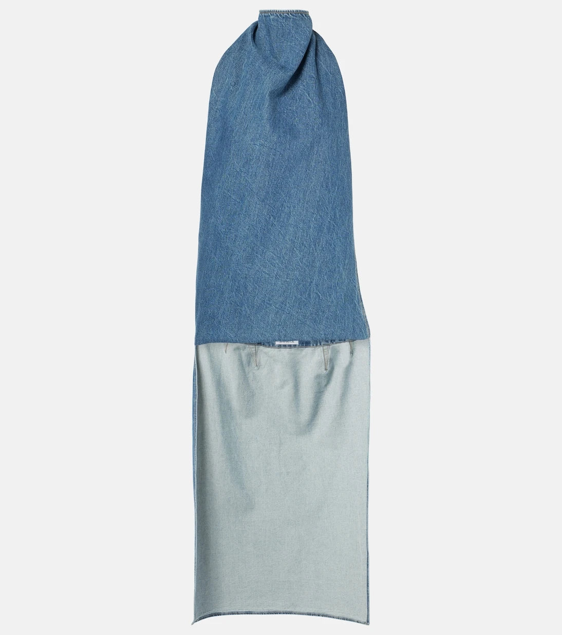 Alaïa - Caped denim top